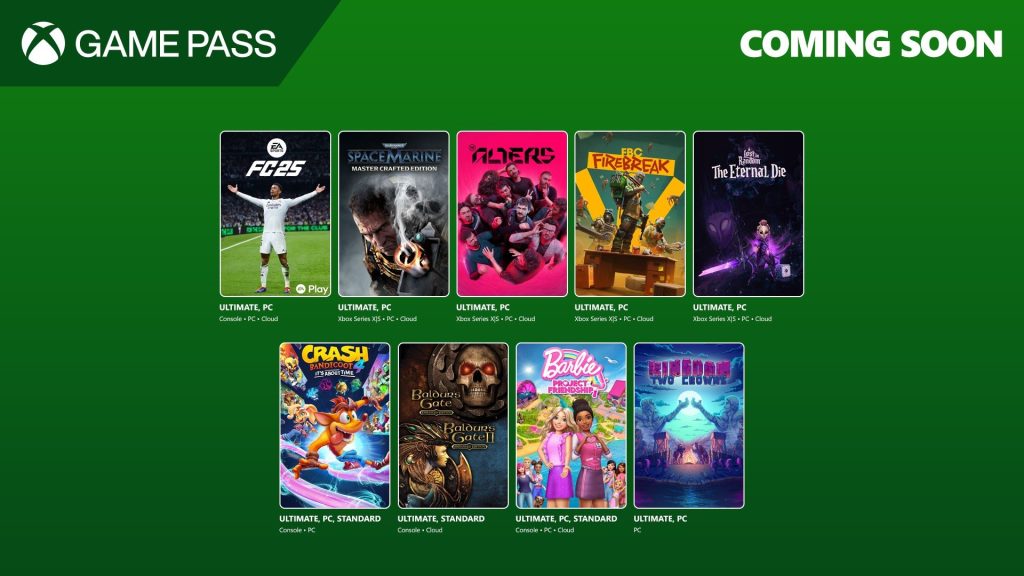 Game Pass ژوئن با EA Sports FC 25 و The Alters به‌روزرسانی می‌شود