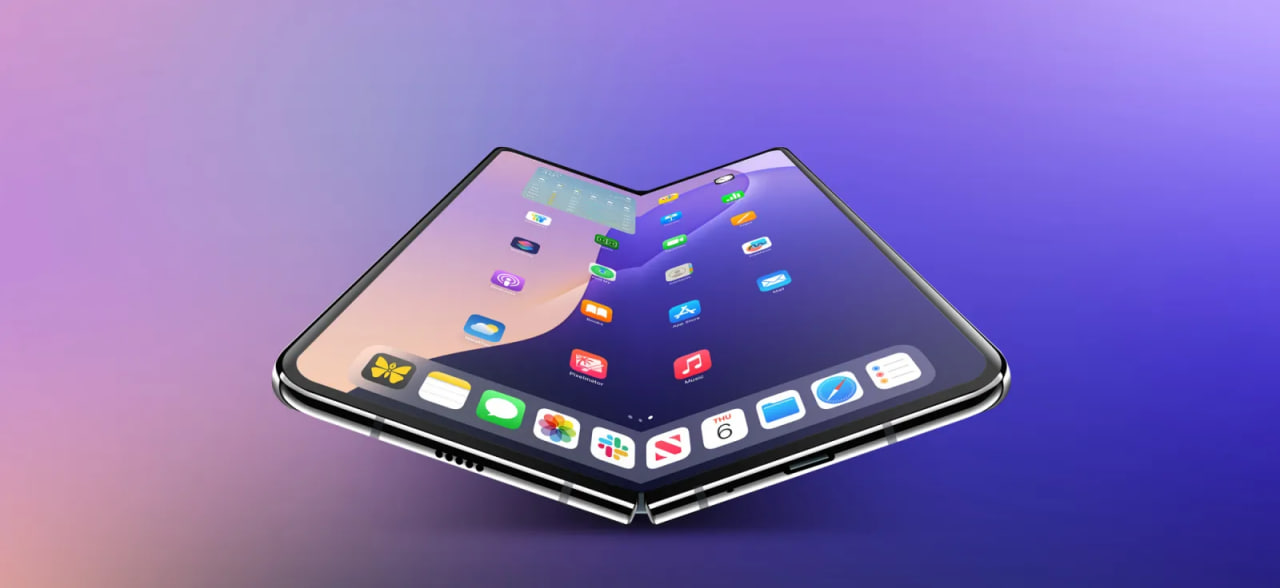 آیفون تاشو 2026: چهار دوربین، Touch ID و مودم اختصاصی اپل