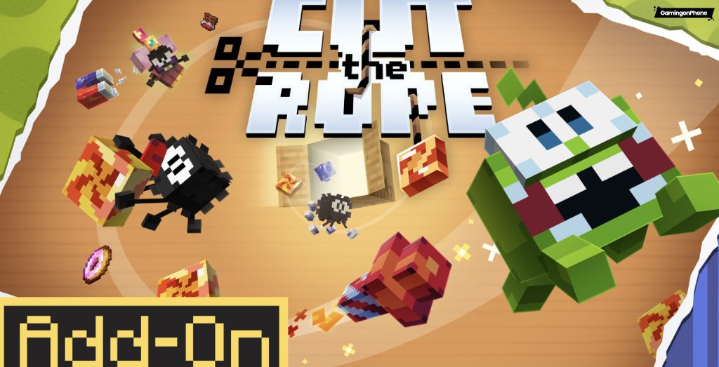 همکاری بازی محبوب Cut the Rope و Minecraft + تریلر