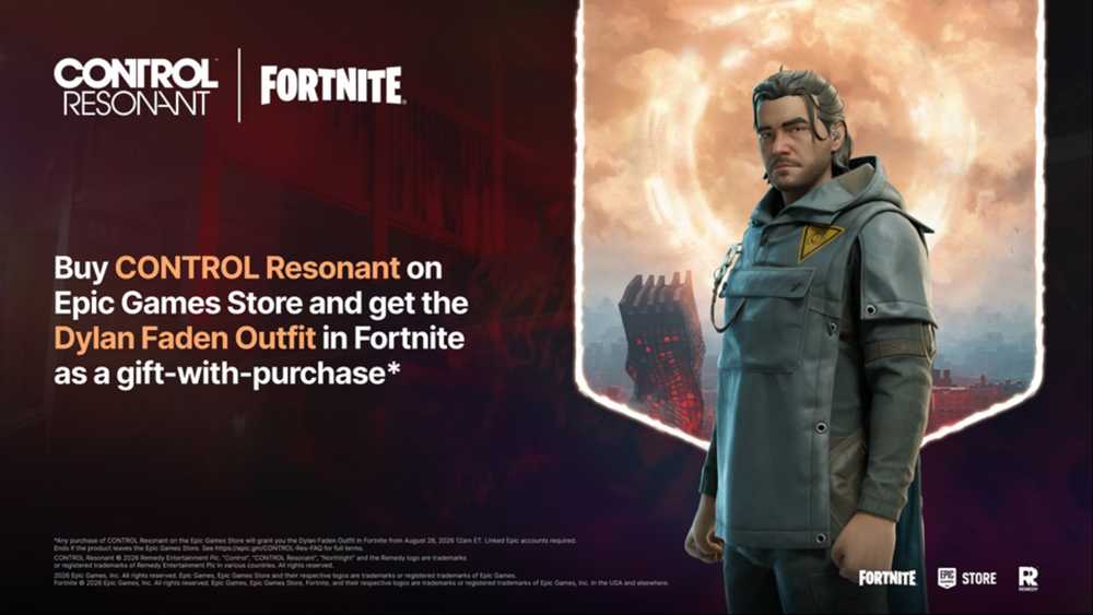 Control resonant fortnite gift اعلام حضور اسکین Dylan Faden از Control Resonant در فورتنایت