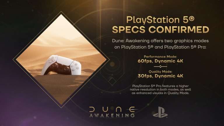 تایید نهایی حالت‌های Performance و Quality برای Dune Awakening روی کنسول‌های سونی و مایکروسافت