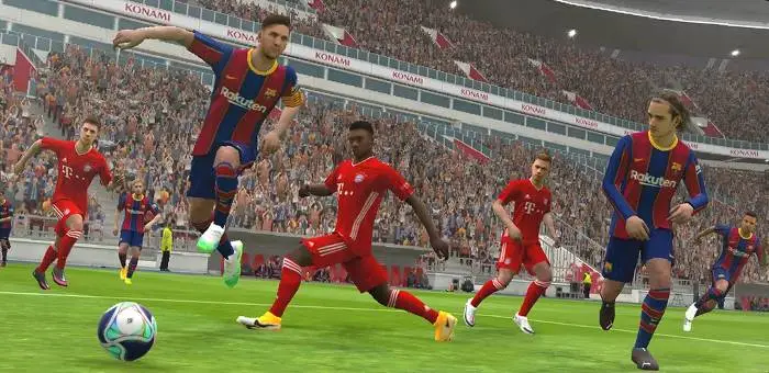 Pes 2021 mobile gameplay بازی PES 2021 Mobile دوباره زنده شد + آموزش نصب نسخه آفلاین