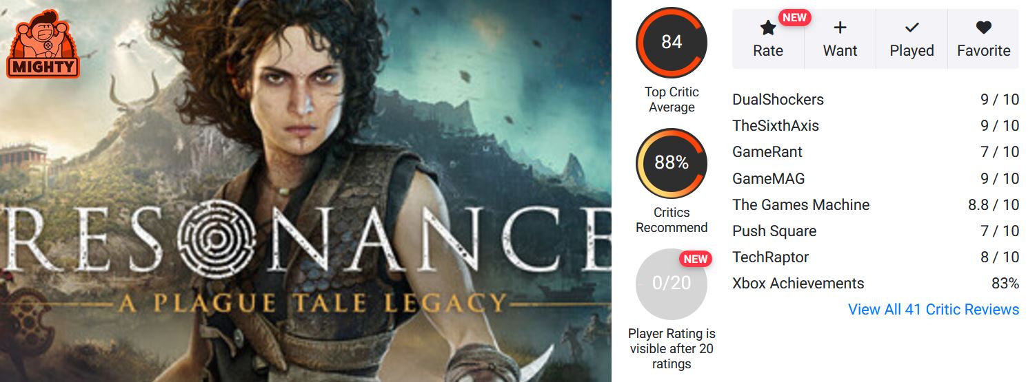 23423465 بررسی نقدها و نمرات بازی Resonance: A Plague Tale Legacy