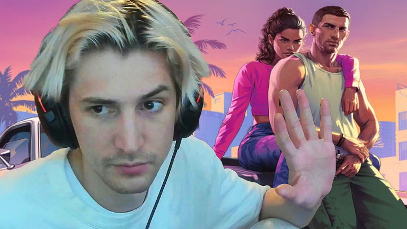 جنگ xQc با توییچ بر سر قانون شکنی GTA 6