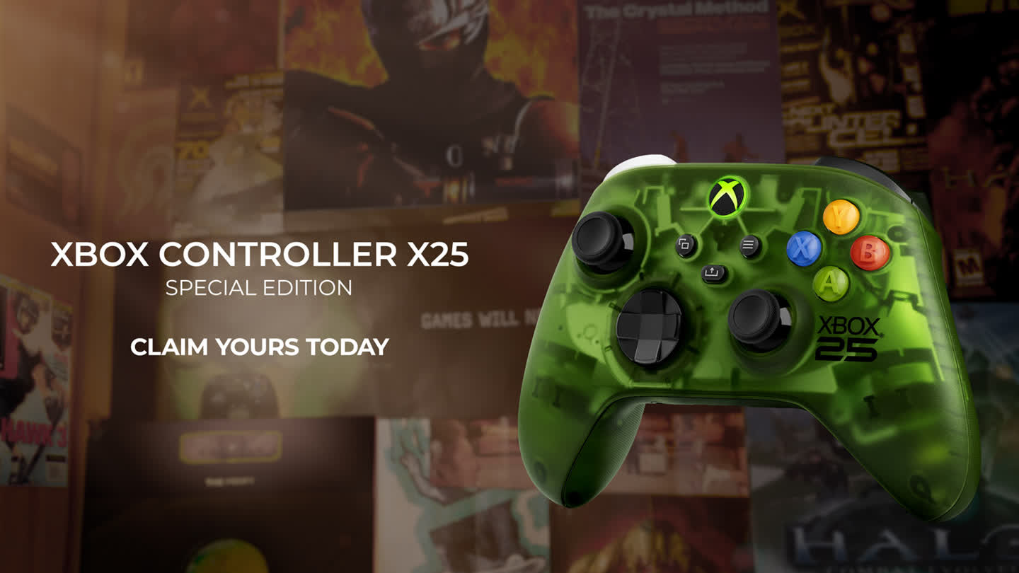 تصمیم نهایی: پیش‌خرید XBOX 25th Anniversary Collection آغاز شد