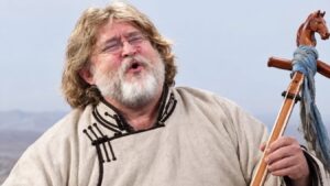 تاییدیه رسمی: تمرین آواز مغولی Gibb Newell در دفتر Valve