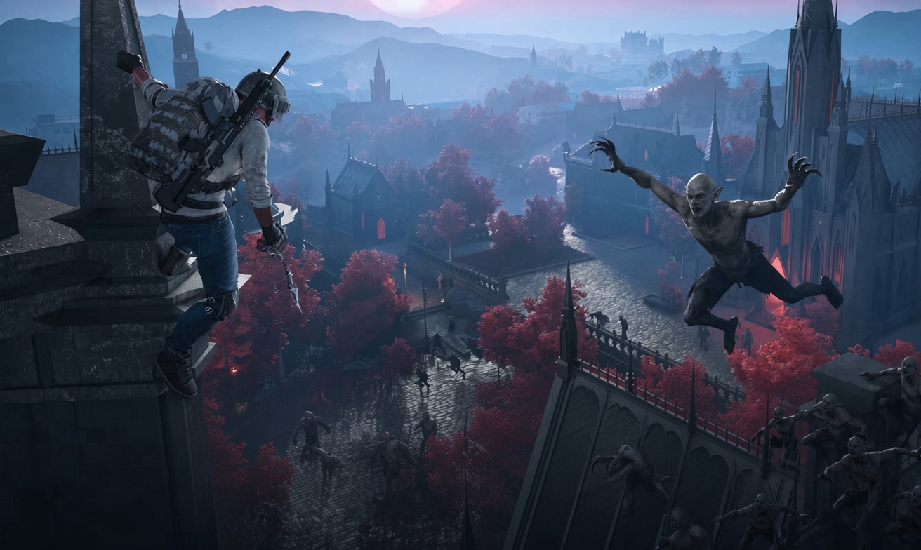 آپدیت جدید 4.6 بازی PUBG Mobile با تم خون‌آشامی