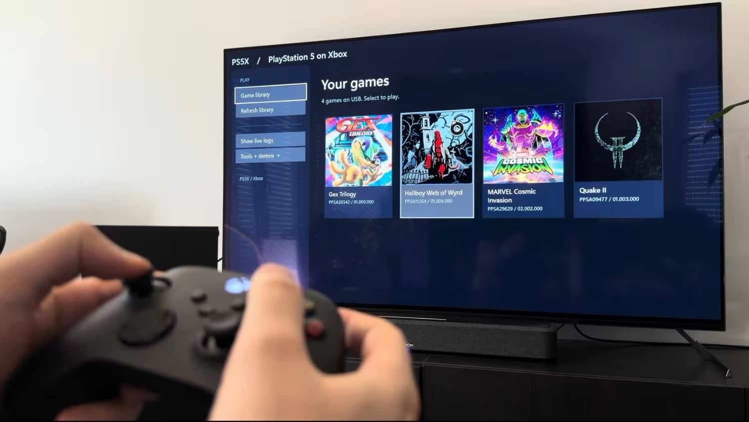 اجرای بازی های PS5 روی کنسول XBOX Series X با شبیه ساز جدید