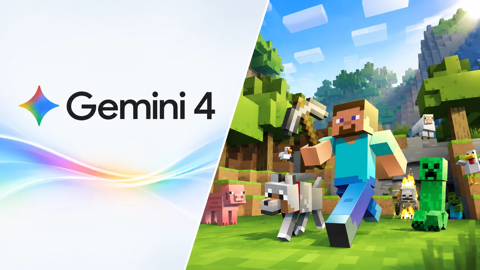 موفقیت خیره کننده چهار عامل Gemini 4 در شکست Ender Dragon در Minecraft بدون کمک انسان