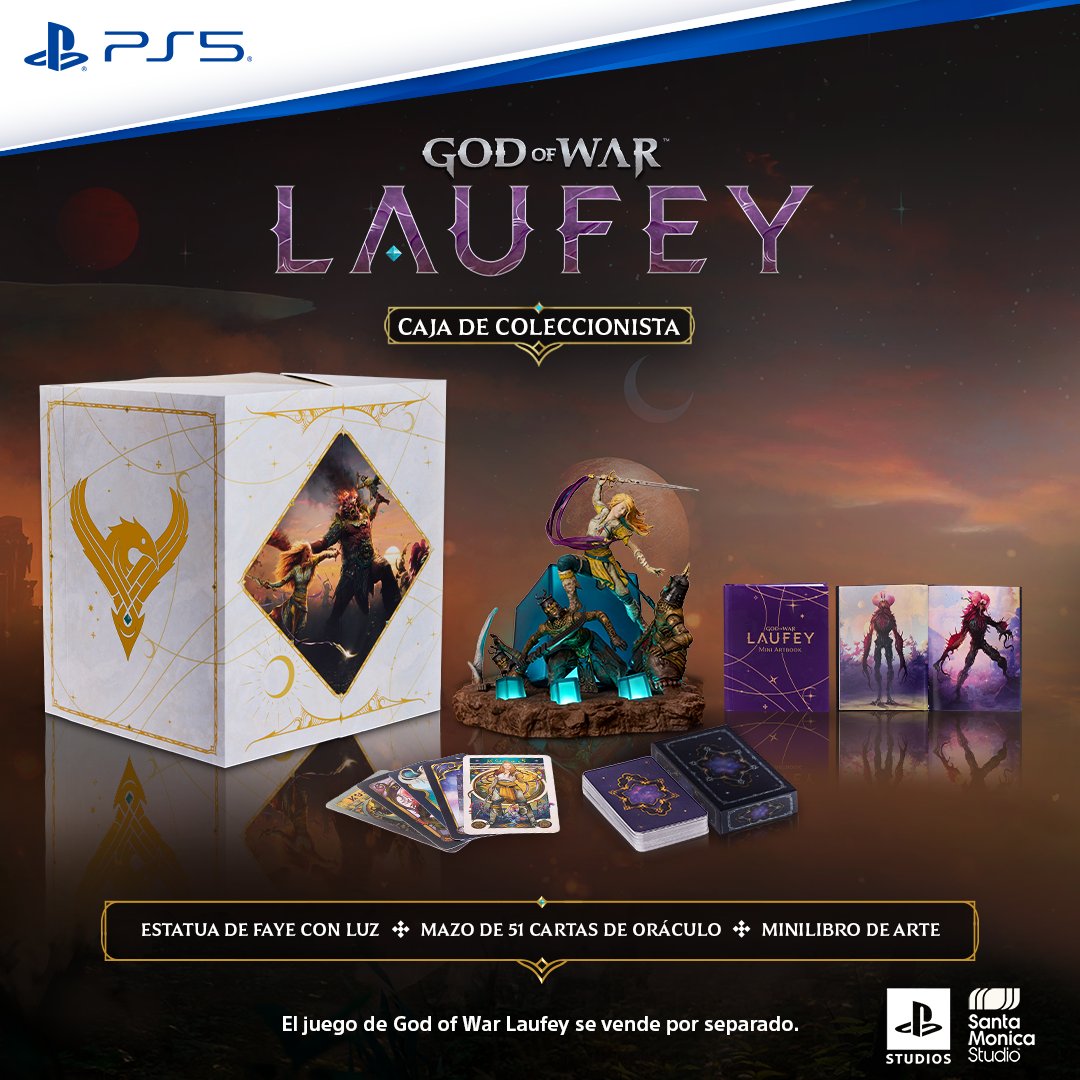 معرفی نسخه کالکتور God of War Laufey با تندیس فی و آیتم های کلکسیونی