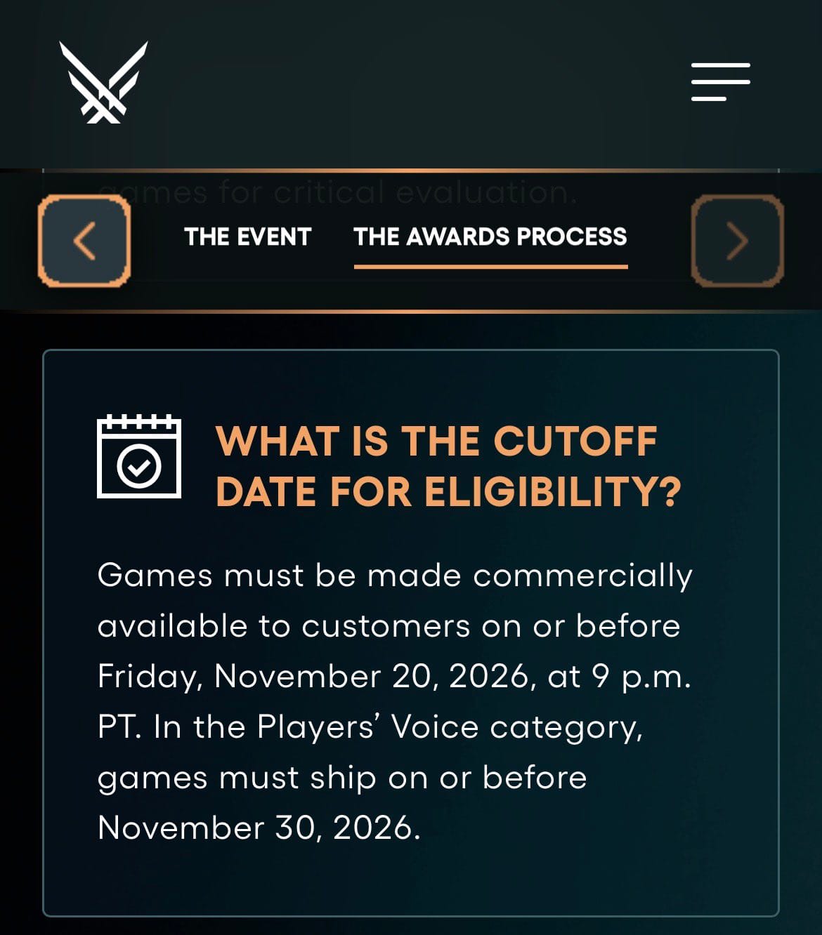 GTA 6 مجوز حضور در The Game Awards 2026 را کسب کرد؛ مهلت انتشار بازی ها اعلام شد